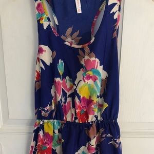 😍GORGEOUS Floral Flowy high-low dress! Like new!